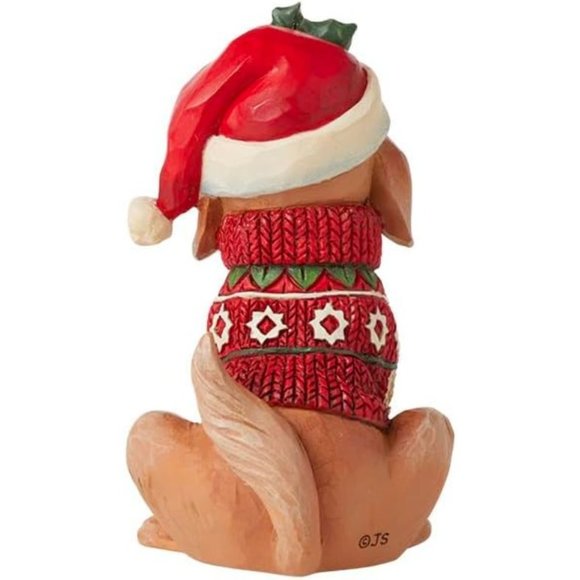 Jim Shore Heartwood Creek Four Seasons Mini Christmas Dog...